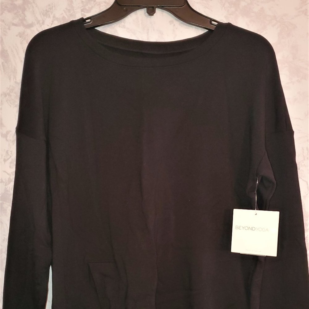 Beyond Yoga Cozy Fleece Sedona Wide Hem Pullover